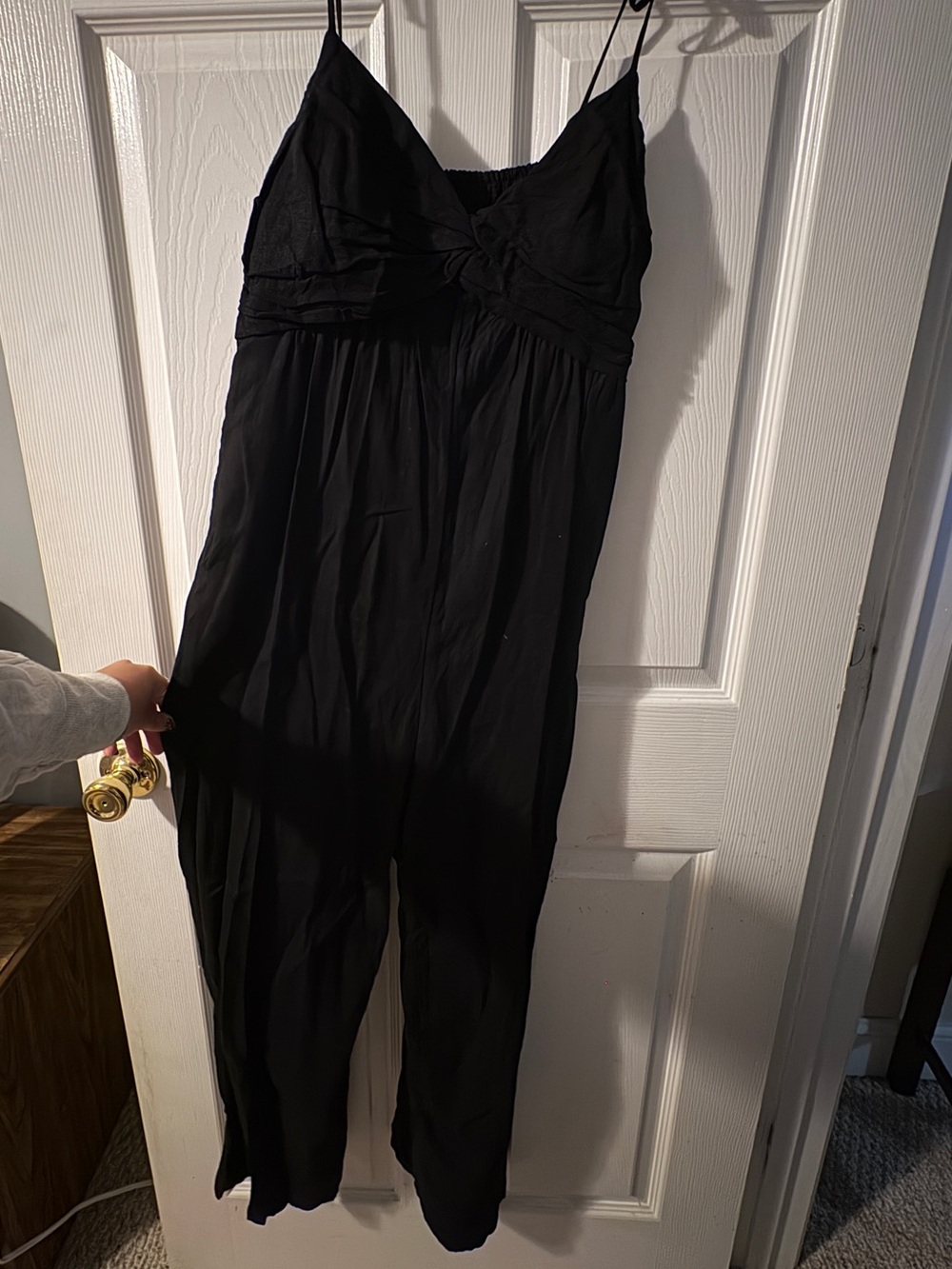 Old Navy Black Spaghetti-Strap Jumpsuit